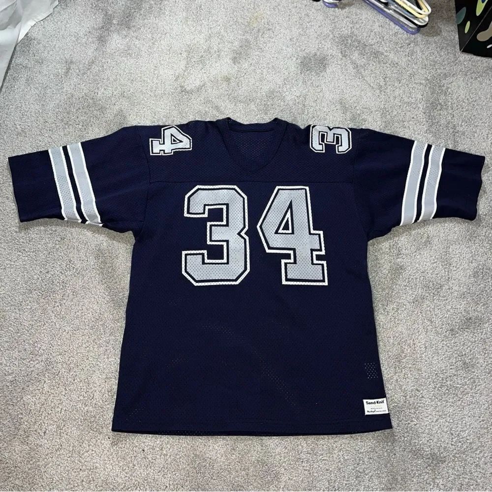 New Dallas Cowboys‎ Vintage New Nylon Sandknit Herschel Walker Football Jersey